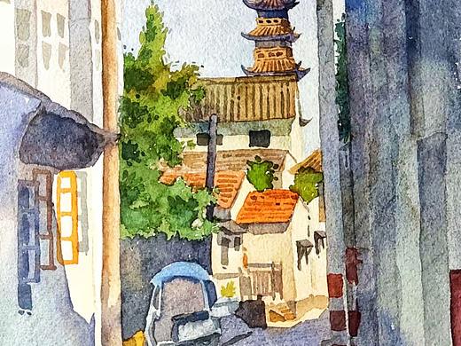 水彩画