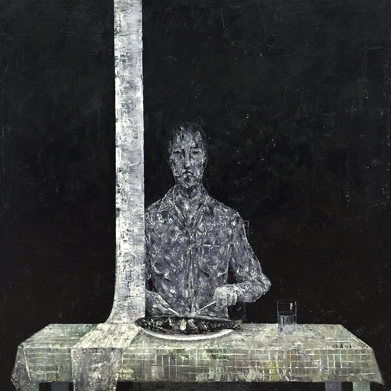 2016年《與》系列油画作品（图ZNTgwNzIxNzI=） - 绘画 - 站酷设计师冯渡原创素材 - 站酷ZCOOL