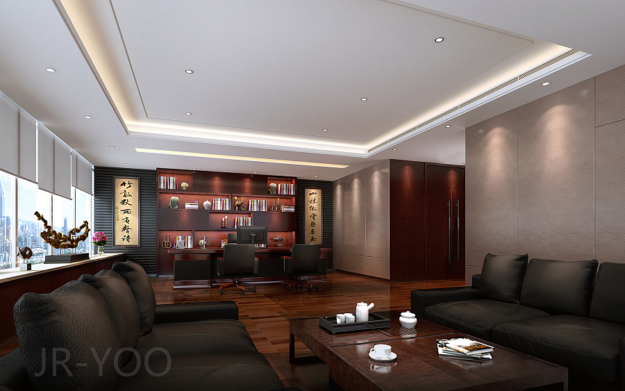 国企—中铁公司的办公设计方案|室内设计|空间|jryoo - 原创设计作品