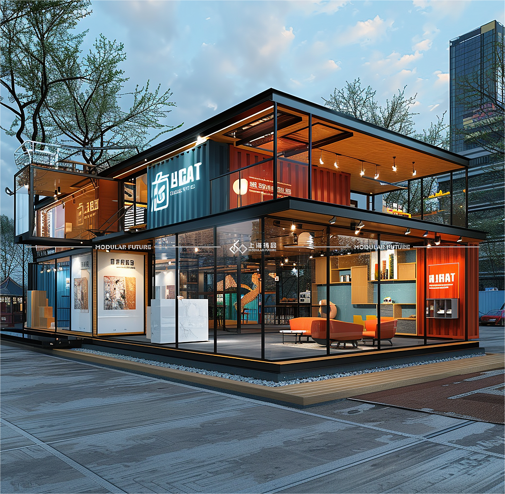 集裝箱展廳|廠區(qū)展廳|快閃店|戶(hù)外移動(dòng)展廳|集裝箱快閃（圖ZMzY3NzMzNjA0） - 建筑/空間 - 站酷設(shè)計(jì)師揚(yáng)品集裝箱定制原創(chuàng)素材 - 站酷ZCOOL