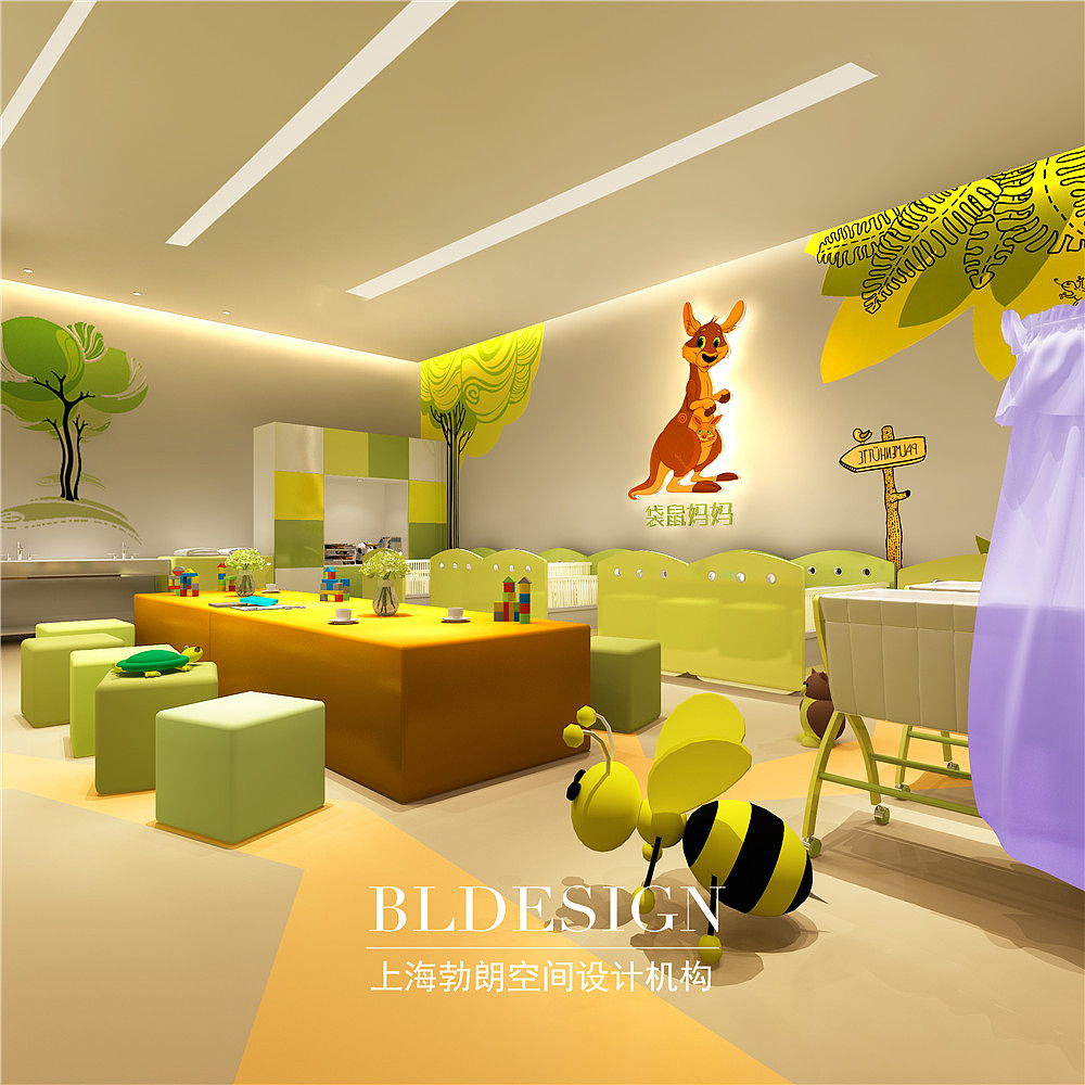 郑州不错的儿童体验馆设计公司——专业亲子早教中心设计方案(图ZNDk4MTUyNDA=) - 家装设计 - 站酷设计师精品酒店设计公司原创素材 - 站酷ZCOOL
