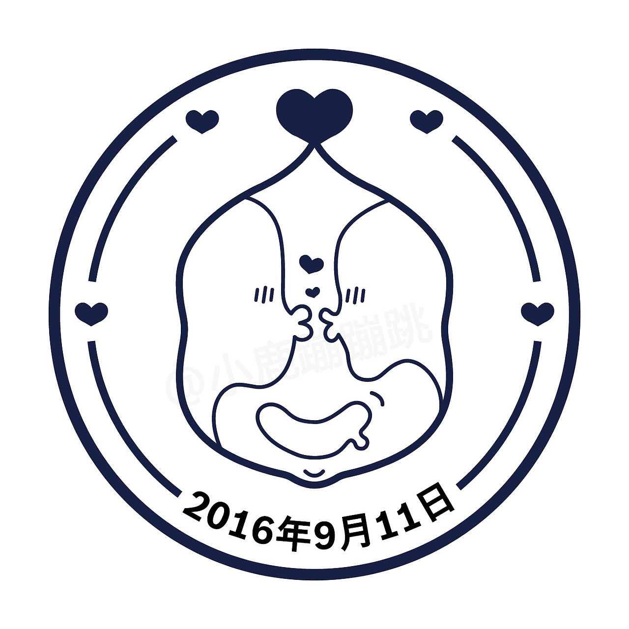 我們的婚禮（圖ZNjc4MDYwODA=） - 藝術插畫 - 站酷設計師小鹿蹦蹦跳原創(chuàng)素材 - 站酷ZCOOL