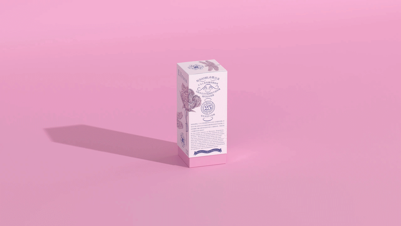 喜鹊×圣若诗 | 殿堂级的玫瑰纯露，包装简直像艺术品！（图ZMTgyODIwMDU2） - 包装 - 站酷设计师喜鹊战略原创素材 - 站酷ZCOOL
