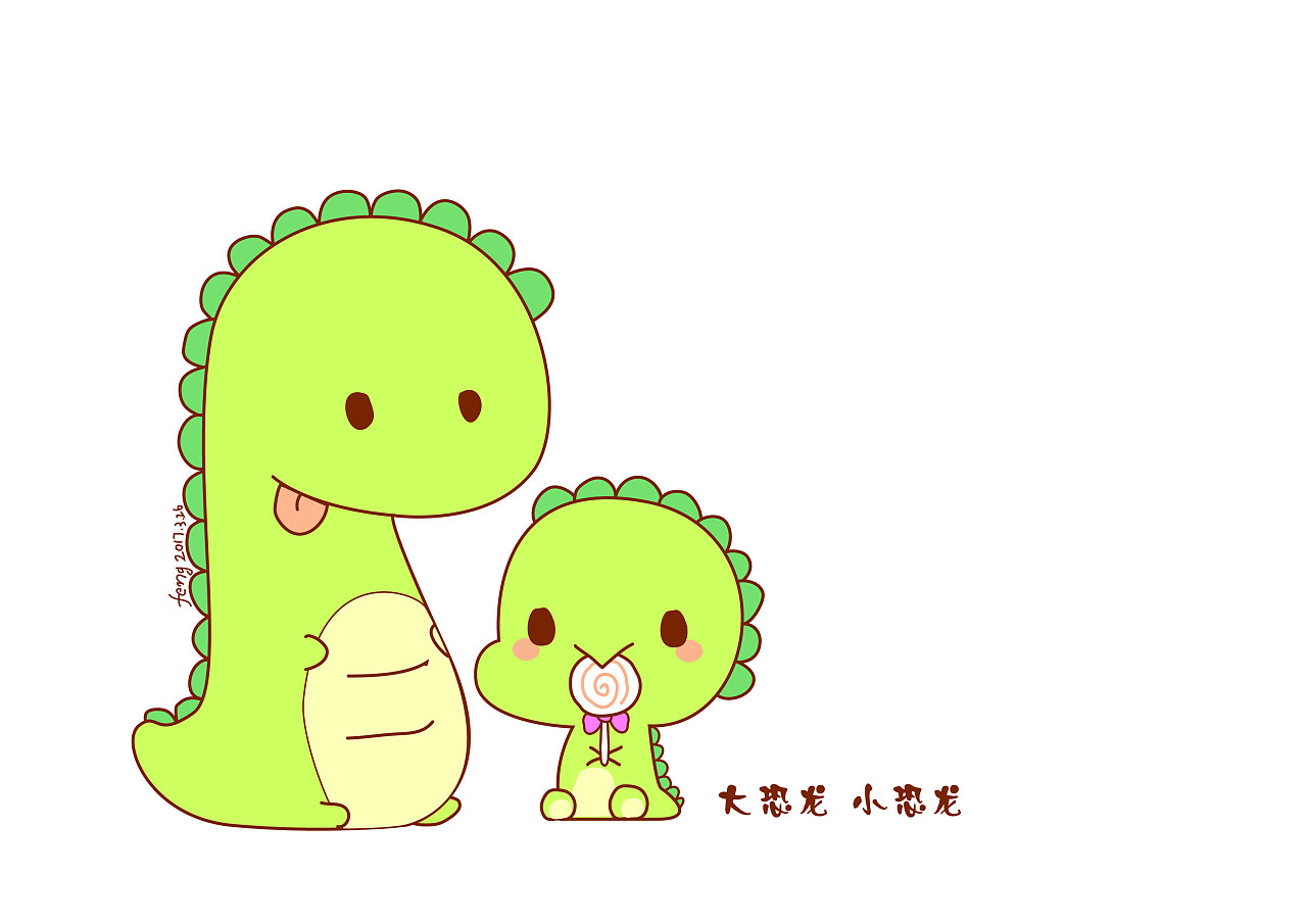 小恐龙系列|插画|儿童插画|豆伢君 - 原创作品 - 站酷 (ZCOOL)