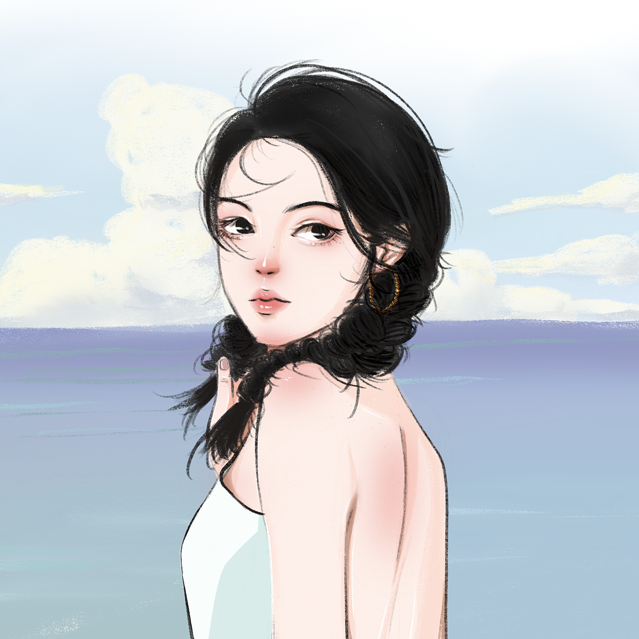 板绘插画（图ZMjcxNTAyNDYw） - 创作习作 - 站酷设计师晨呱呱原创素材 - 站酷ZCOOL