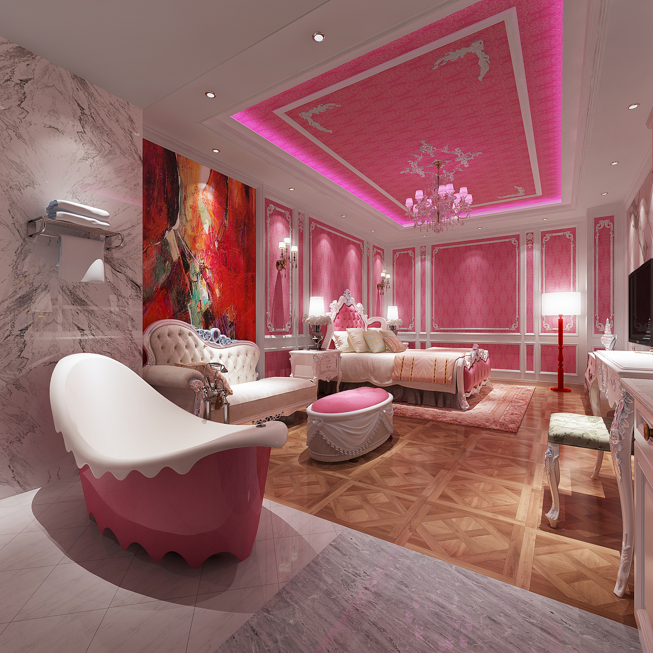 郑州情侣酒店设计-酒店装修不能照别人的效果做