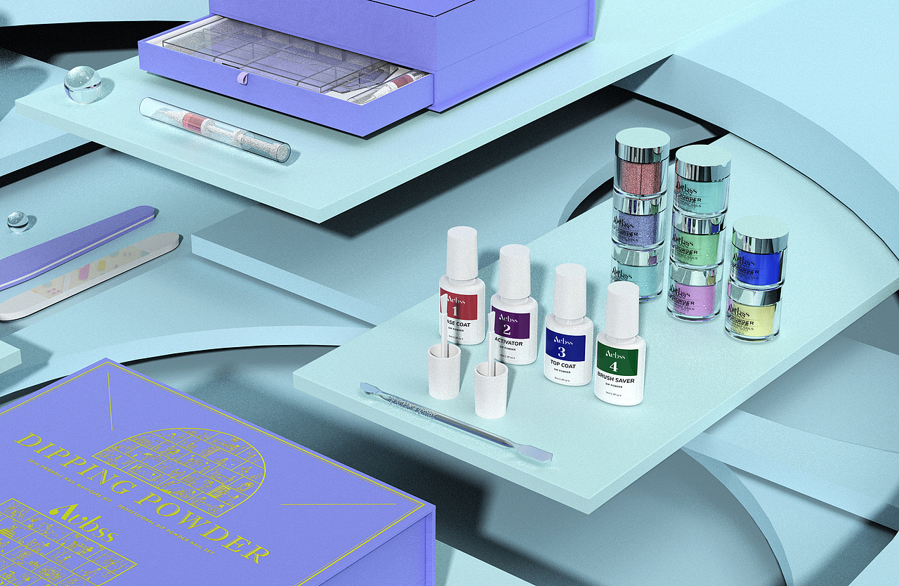 美甲类品牌包装