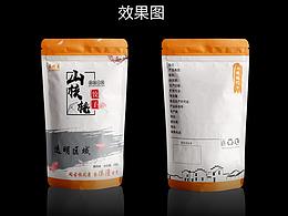 核桃饺子包装袋设计