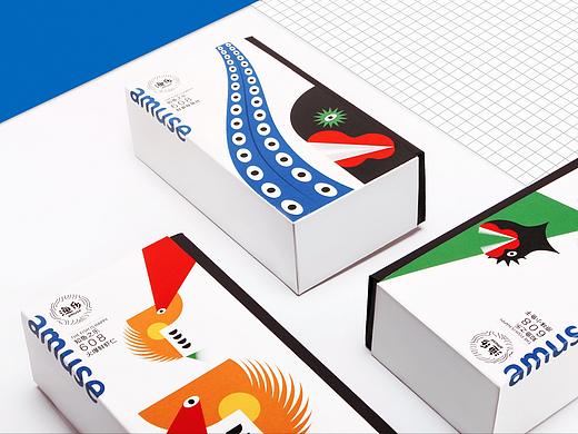 “渔乐”趣味休闲食品包装设计