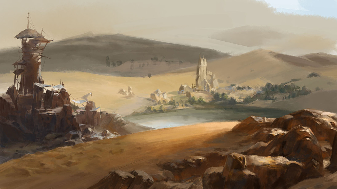 游戏原画_临摹习作