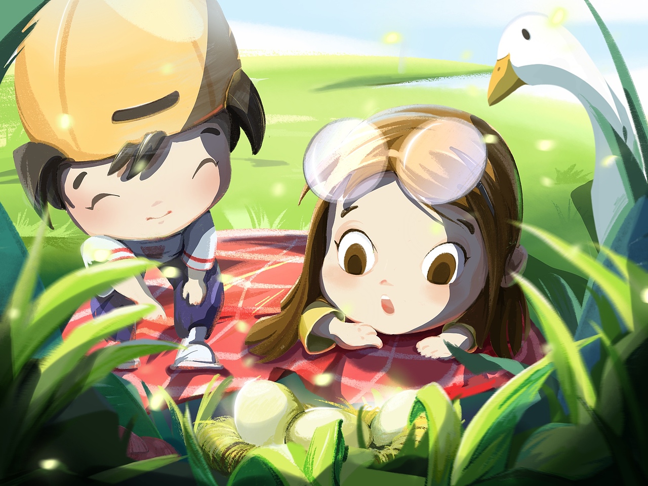 民俗活动合集之贴福，踏青，赏月，舞龙（图ZMjU4OTM2OTYw） - 创作习作 - 站酷设计师顾金子原创素材 - 站酷ZCOOL