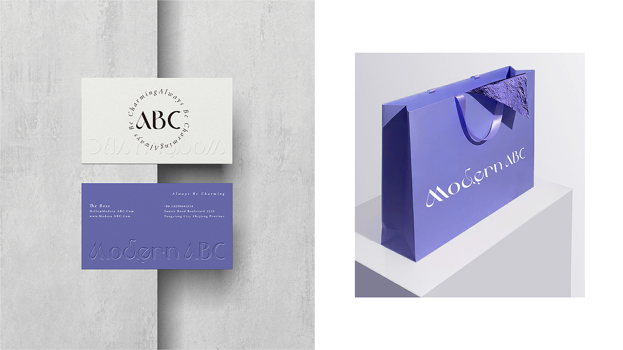 Modern ABC 品牌设计（图ZMjg2MjY5NTYw） - 品牌 - 站酷设计师珈百Jaba原创素材 - 站酷ZCOOL