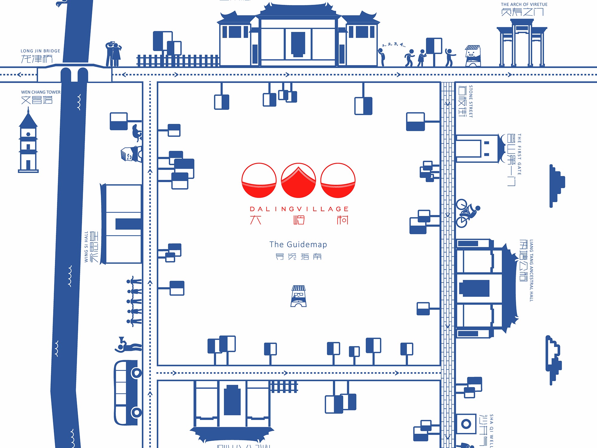 Guidemap 地图设计_phymen-站酷ZCOOL
