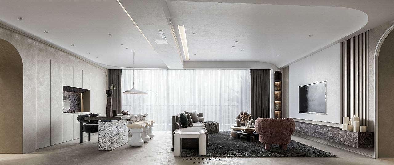 搭某设计丨尘梦(重庆.龙湖舜山府)