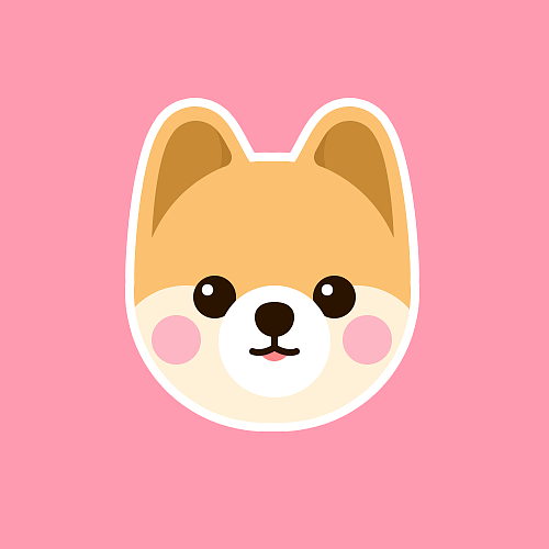 狗狗 萌物 图案设计 ui icon