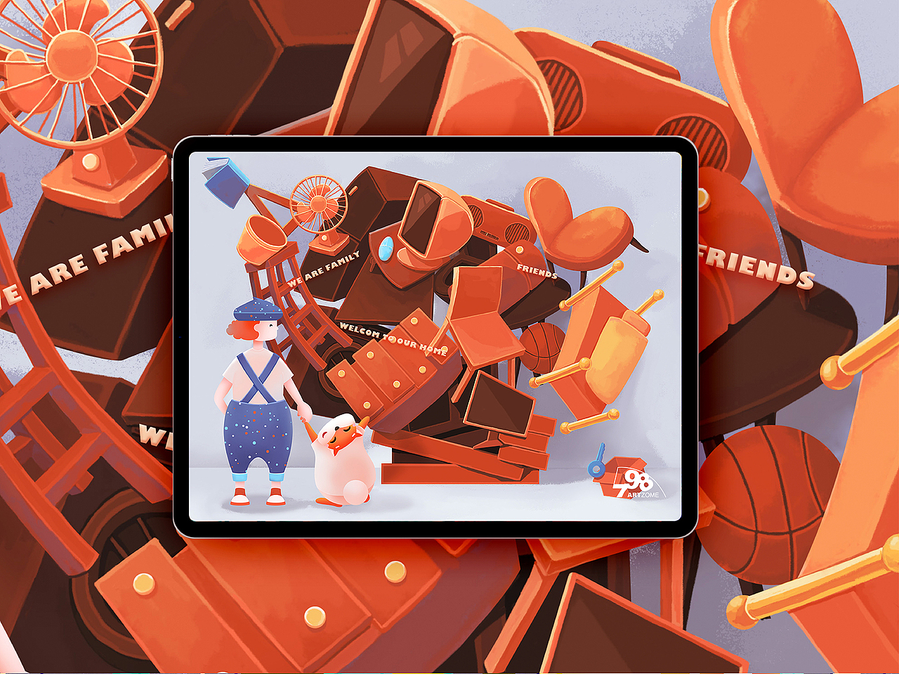 八月和七九的治愈故事（圖ZMjA5Nzg5Njcy） - IP形象 - 站酷設(shè)計(jì)師巫婆Design原創(chuàng)素材 - 站酷ZCOOL