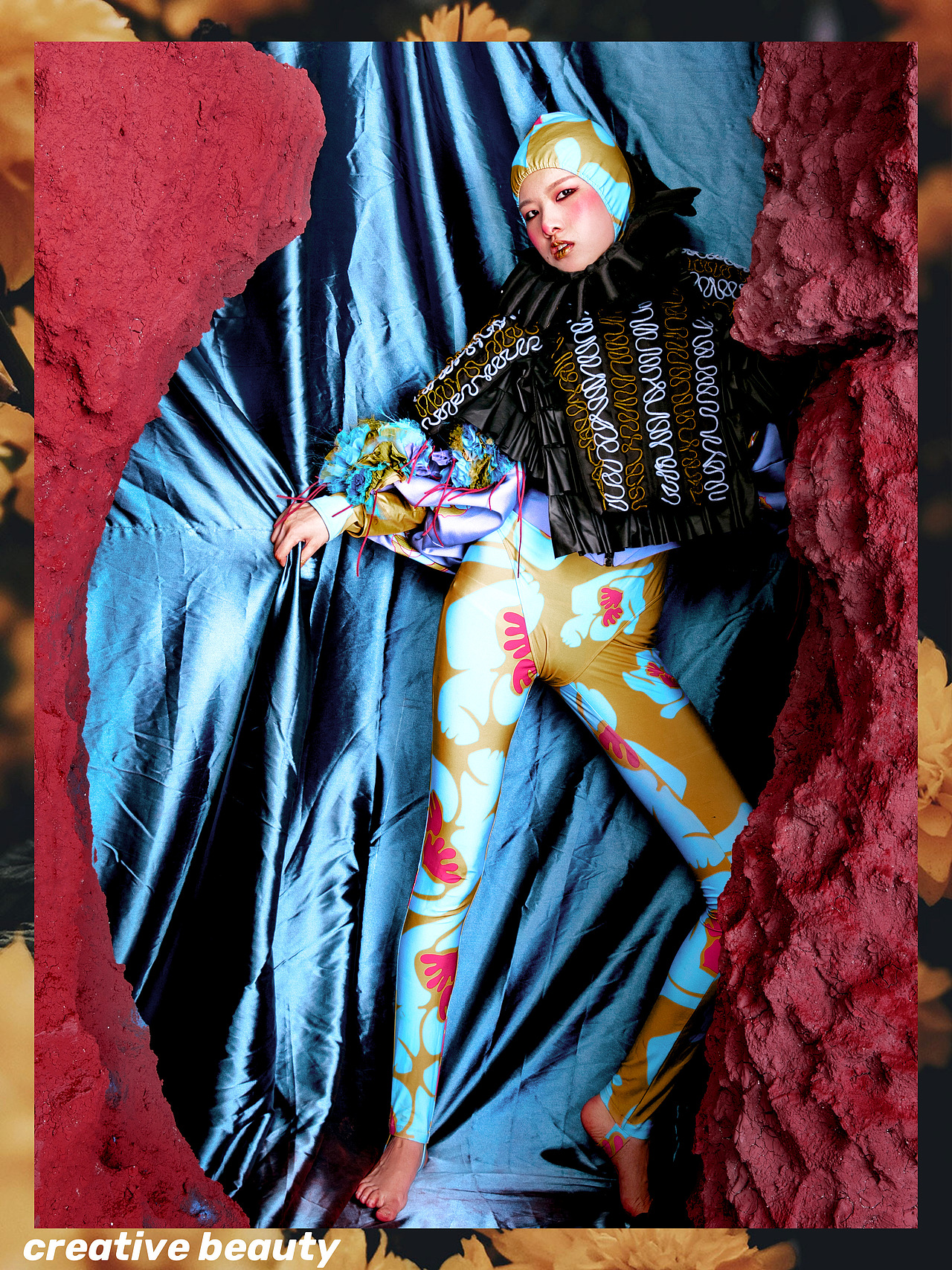 服装设计师拍摄作品