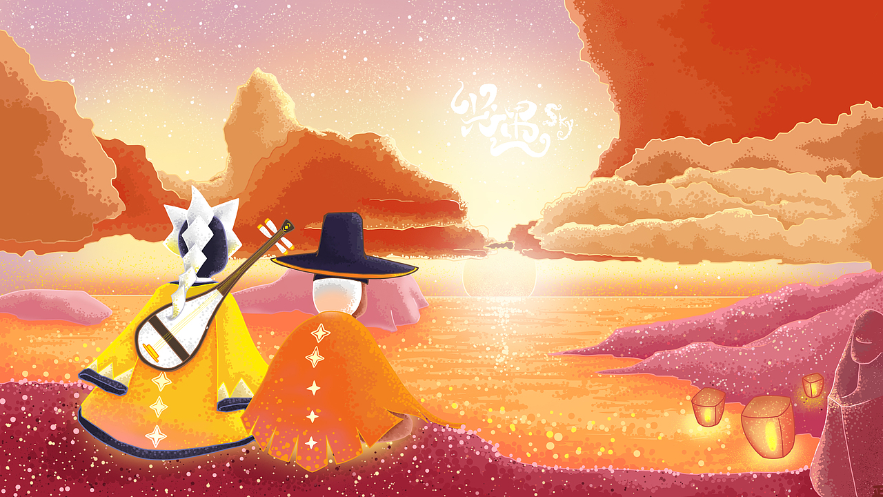 光遇（图ZMjUyNTA0NTE2） - 商业插画 - 站酷设计师插画师正正原创素材 - 站酷ZCOOL