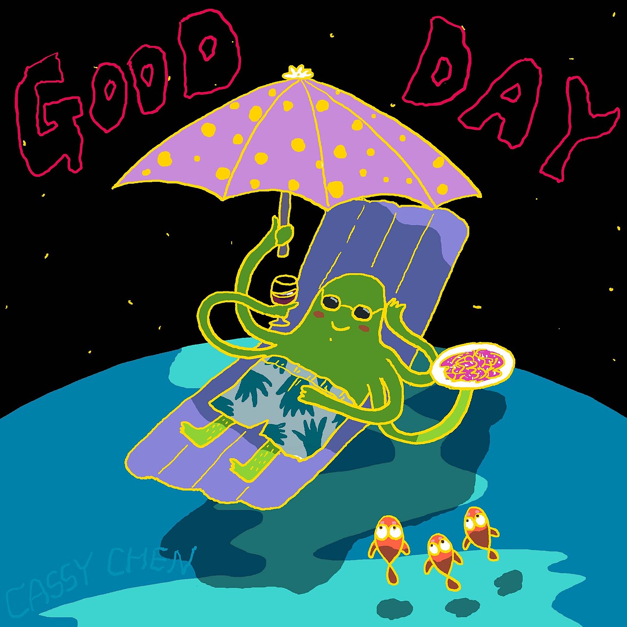 夏日心思（圖ZMTE1ODgyOTA4） - 動畫片 - 站酷設(shè)計師CassyChen原創(chuàng)素材 - 站酷ZCOOL