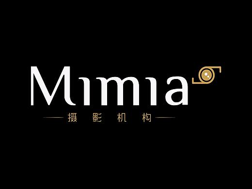 Mimia摄影机构logo设计