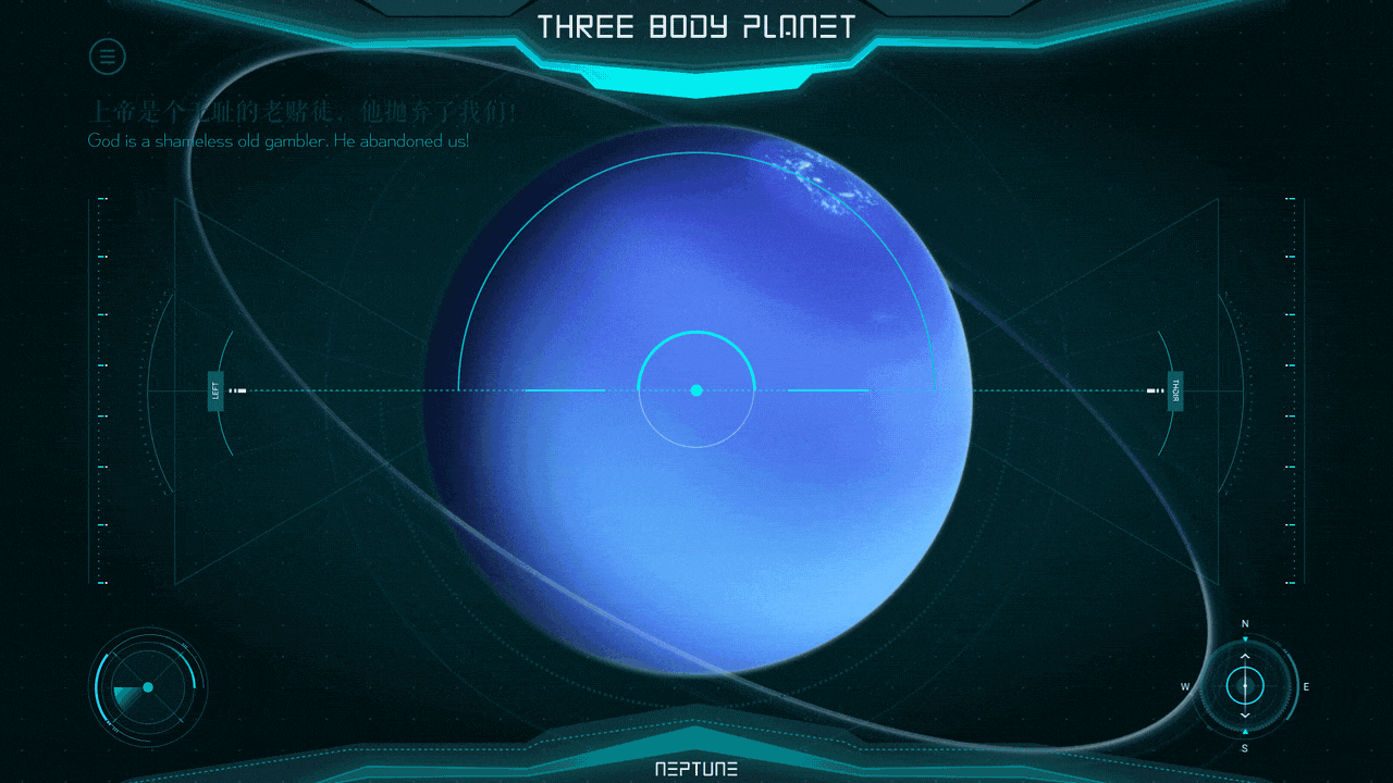 三体科幻场景设计&三体FUI可视化设计（图ZMjcyMzg5Njg0） - 软件界面 - 站酷设计师浮生_若茶原创素材 - 站酷ZCOOL