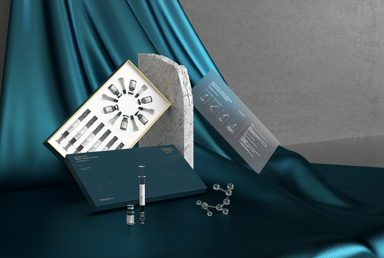 OGP时光肌美妆品牌设计