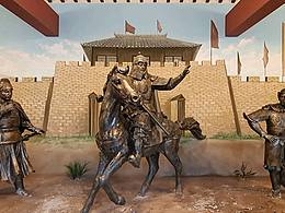 墙绘雕塑半景画