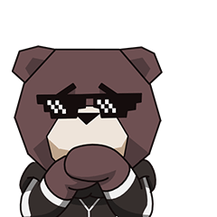 哔哔熊表情包（图ZMTA1NDM4OTEy） - 网络表情 - 站酷设计师新往人原创素材 - 站酷ZCOOL