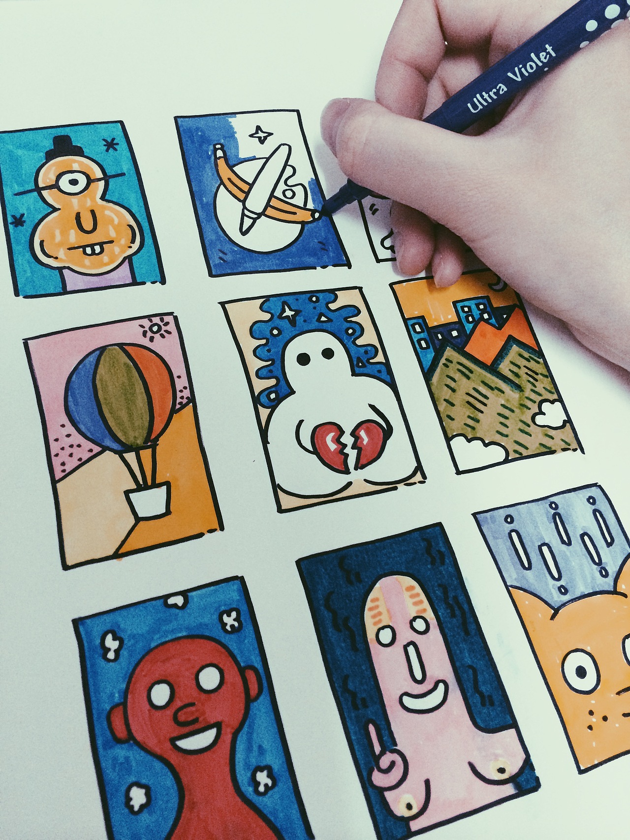 7~8月份的杂画涂鸦-可爱风