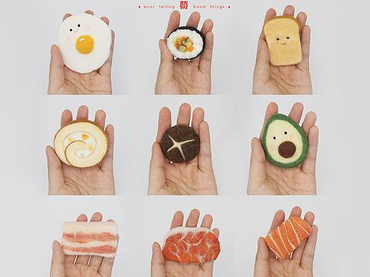 囍囍的羊毛毡 之 食开心