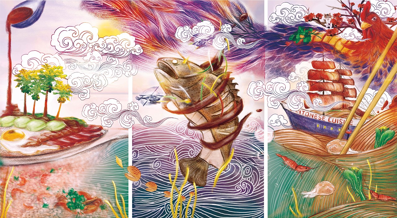 【清晨露水】港式茶餐厅系列（图ZMTg3MDE1ODY0） - 包装 - 站酷设计师HARGOW原创素材 - 站酷ZCOOL