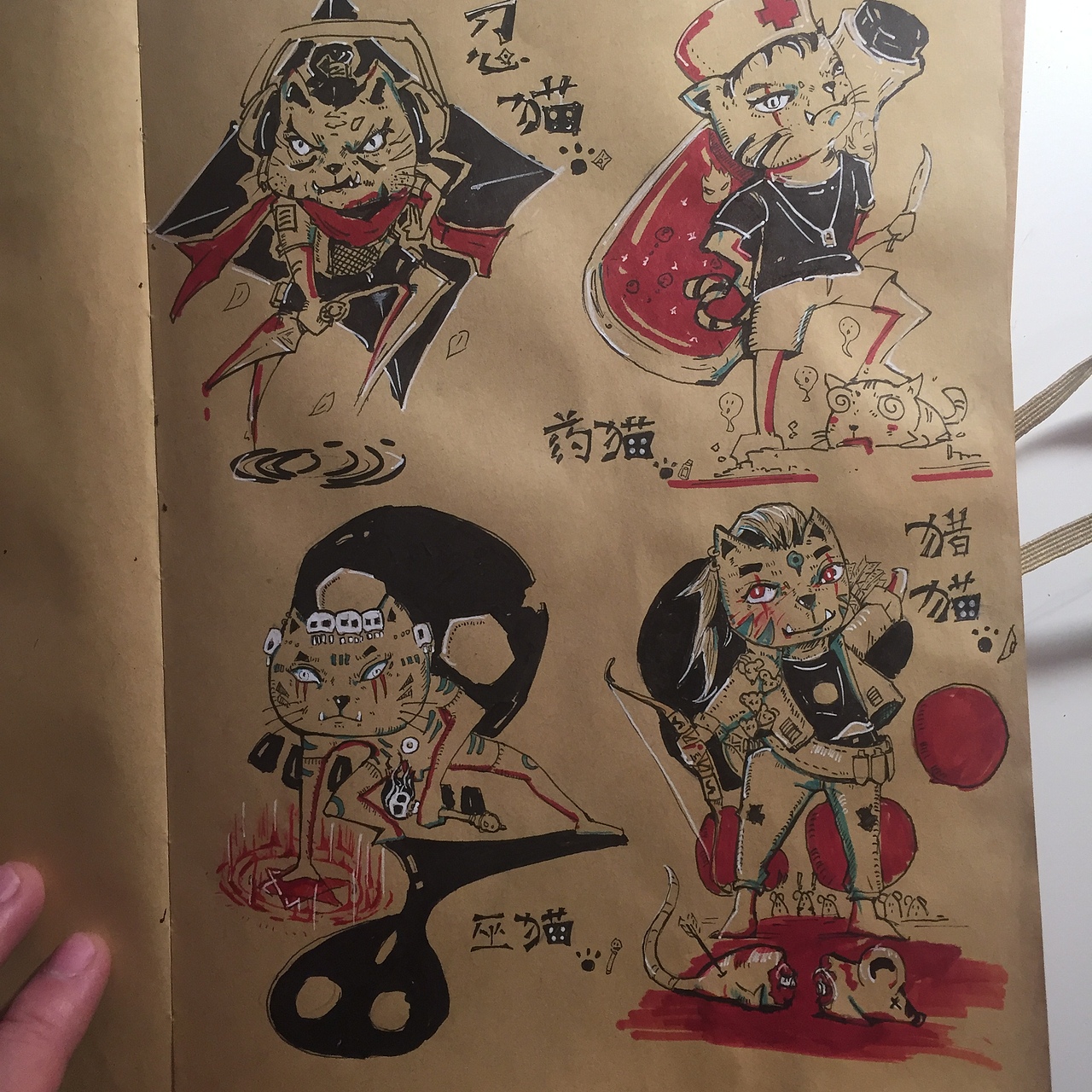 一段时间的小练习和摸鱼（图ZNTkzNzY4MzI=） - 创作习作 - 站酷设计师阿虎先生丶原创素材 - 站酷ZCOOL