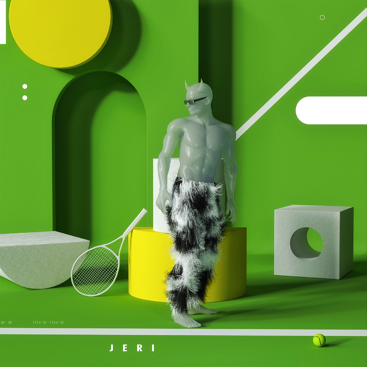 Cow Boi (OC渲染训练)（图ZMTQyNDgzOTQ4） - 其他三维 - 站酷设计师JERI_CHO原创素材 - 站酷ZCOOL