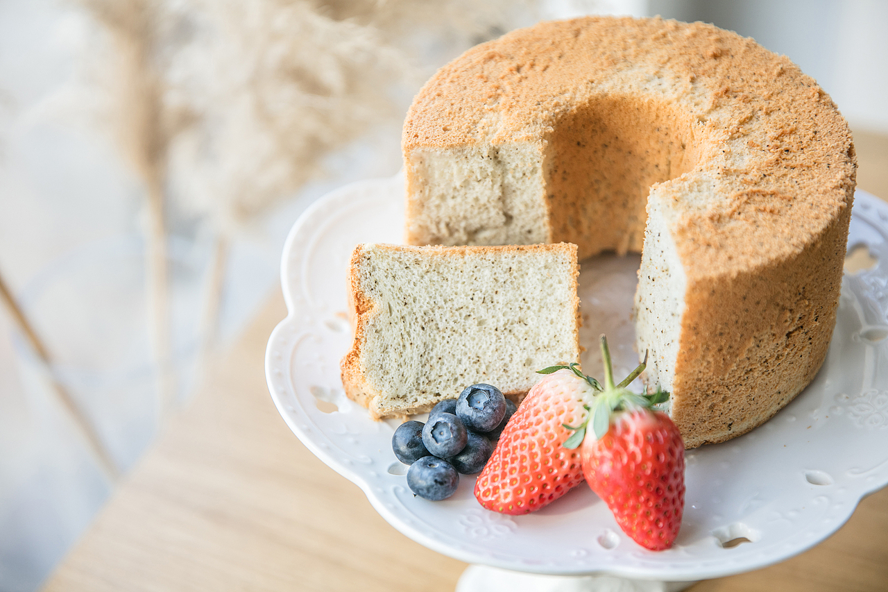 格雷伯爵红茶戚风蛋糕丨Earl Grey Tea Chiffon Cake（图ZMTc4MzAyMDE2） - 产品摄影 - 站酷设计师Hesue原创素材 - 站酷ZCOOL