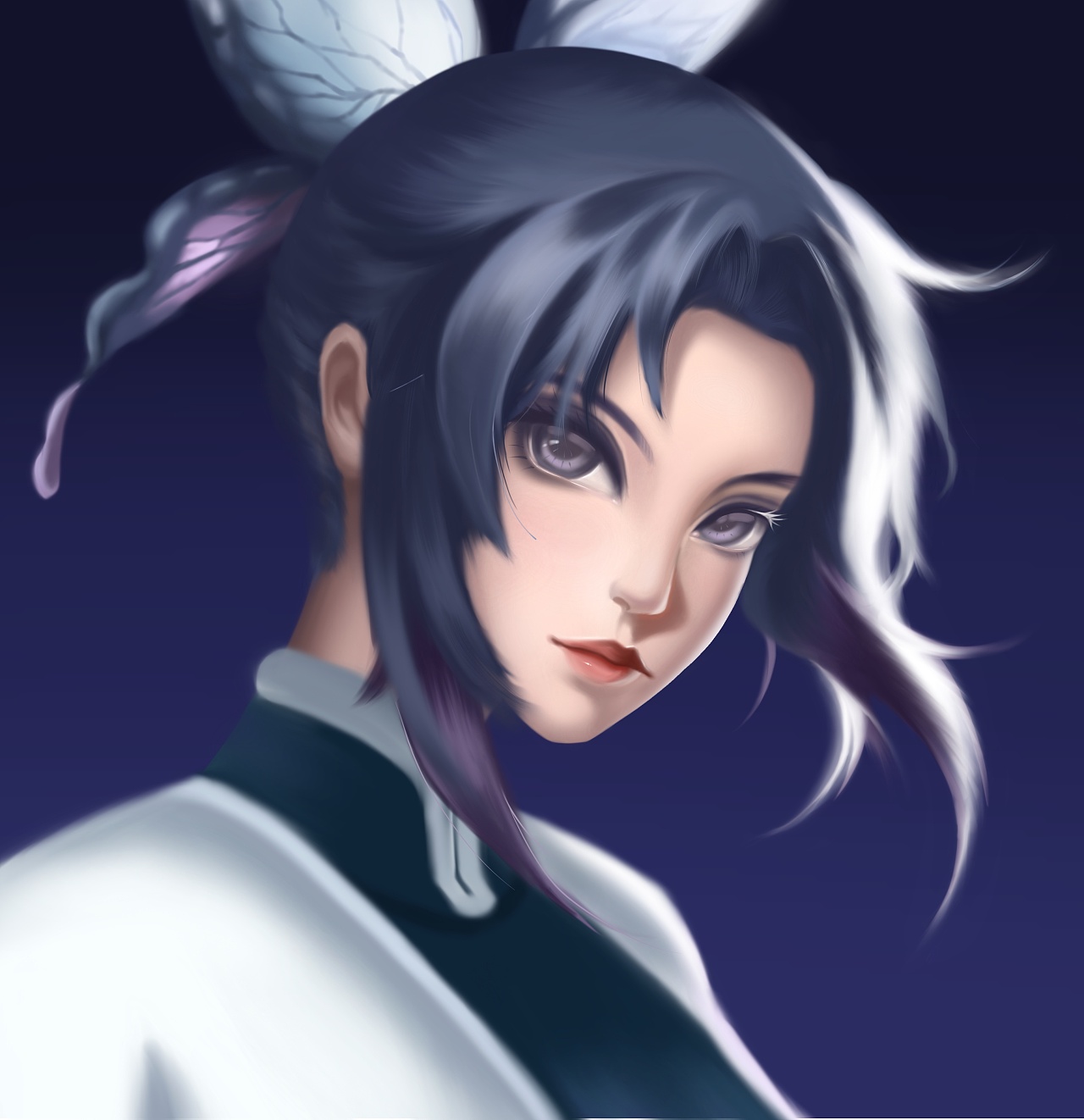 蝴蝶忍|插画|游戏原画|我叫chy - 原创作品 - 站酷 (zcool)