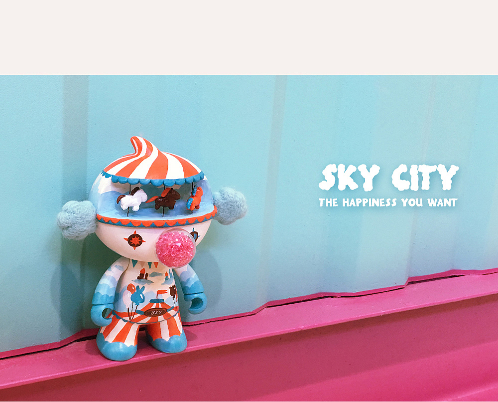 sky city 淘公仔设计（图ZNTI4OTEyMDg=） - 手办/模玩 - 站酷设计师瓶诘妖精原创素材 - 站酷ZCOOL