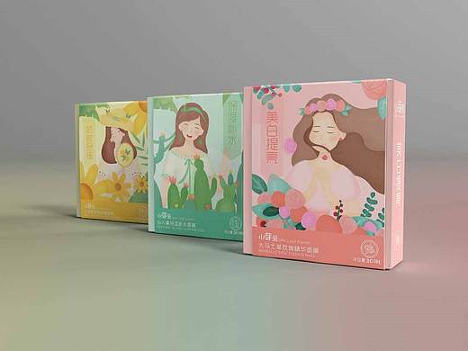 小芽朵面膜-品牌VI