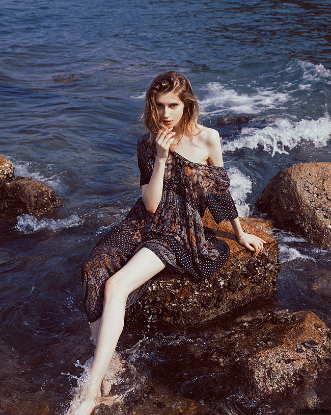 Girl of Ocean（图ZODM0MTkwNTI=） - 人像摄影 - 站酷设计师海螺壳原创素材 - 站酷ZCOOL