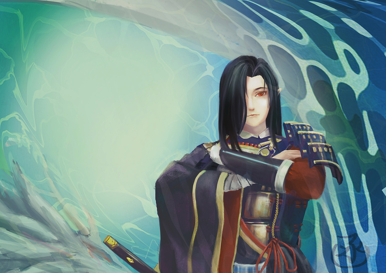 阴阳师一目连（图ZMTE3NjcyMTU2） - 创作习作 - 站酷设计师函烛原创素材 - 站酷ZCOOL