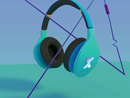 c4d-耳机（个人主页-ZMjkwOTI0NTY=） - 其他三维 - 站酷设计师JjackyWu原创素材 - 站酷ZCOOL