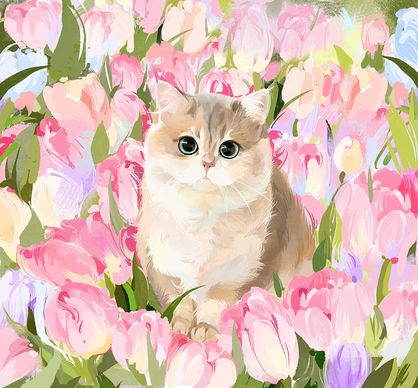 貓咪約稿合集（圖ZMzY3MDQ3NTQw） - 藝術(shù)插畫 - 站酷設計師魚干只吃小黃魚原創(chuàng)素材 - 站酷ZCOOL