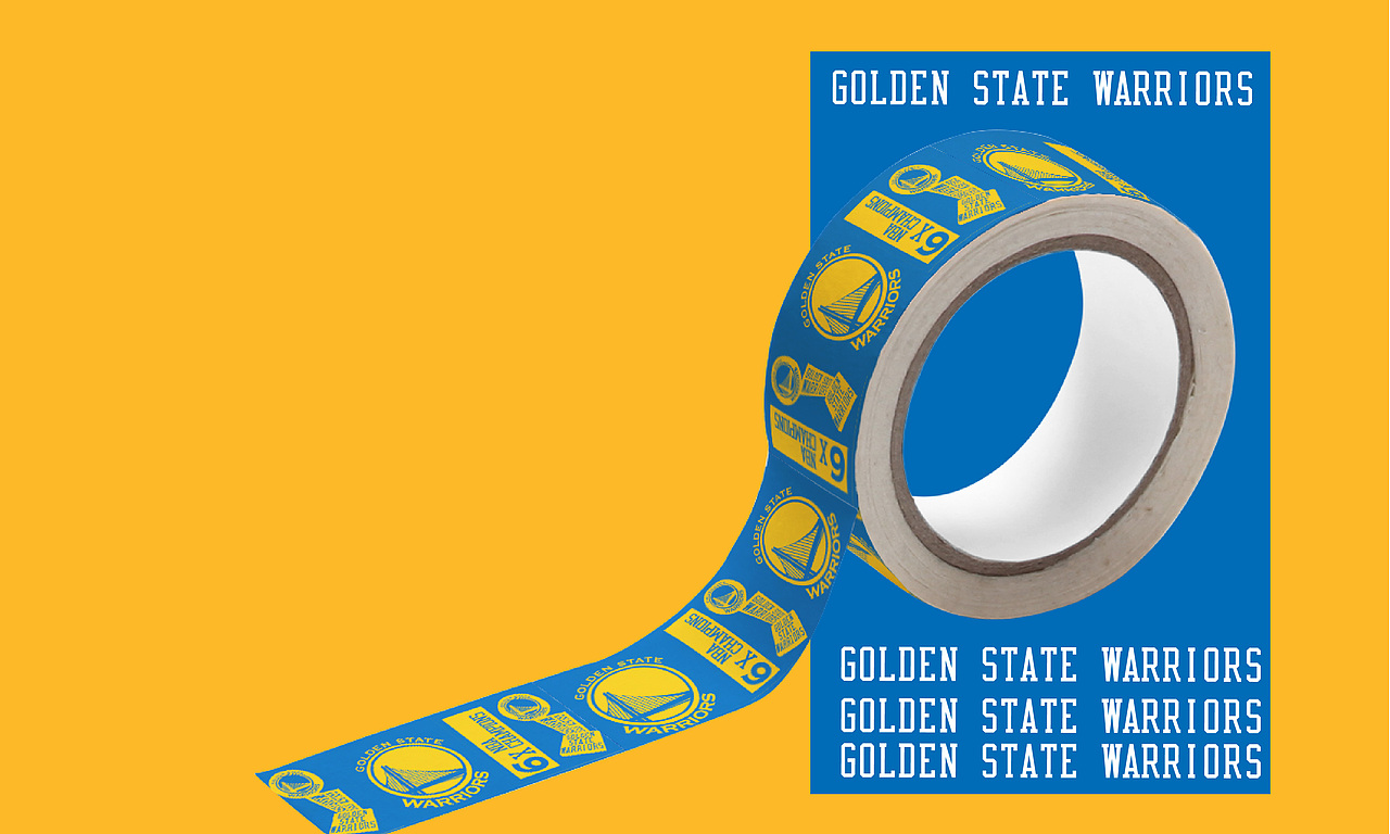 NBA 冠军展衍生品设计——勇士队 & 马刺队