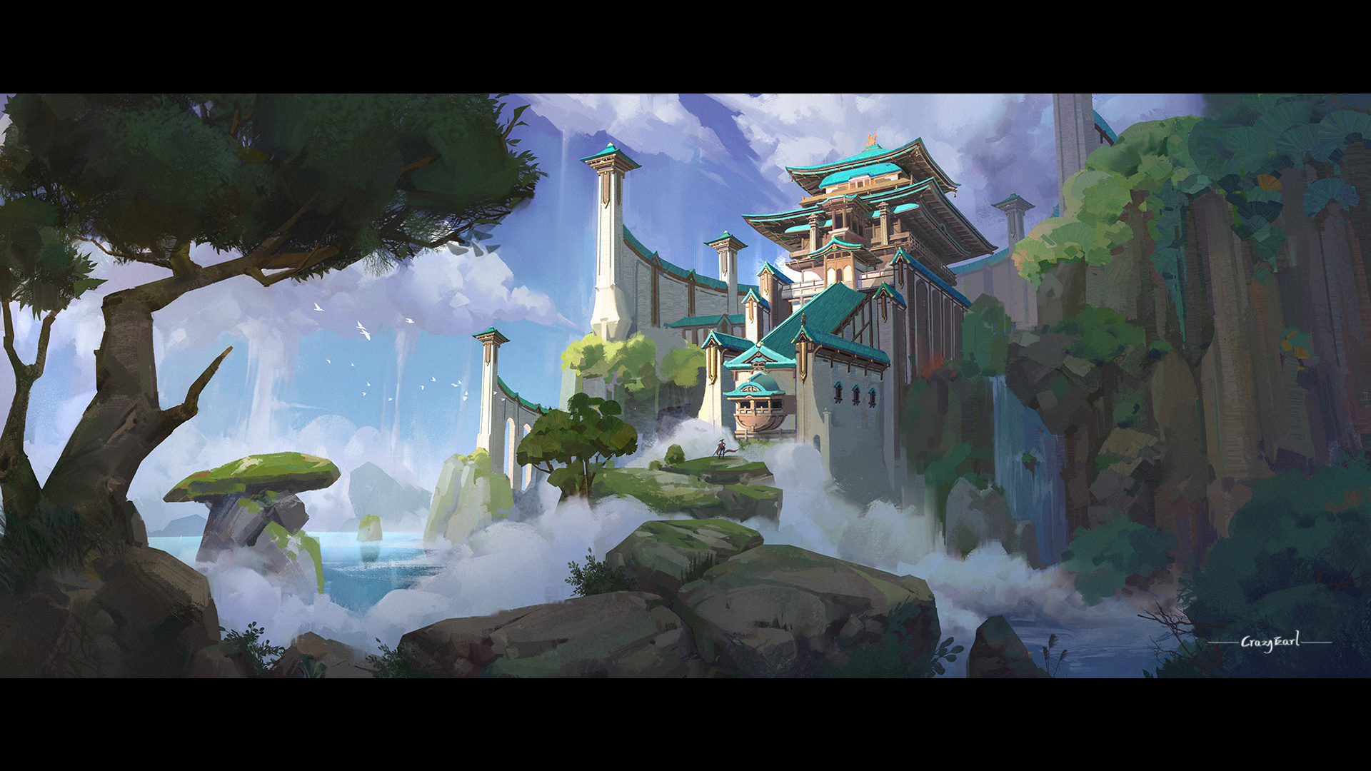 国风练习|插画|游戏原画|疯伯爵 - 原创作品 - 站酷 (zcool)