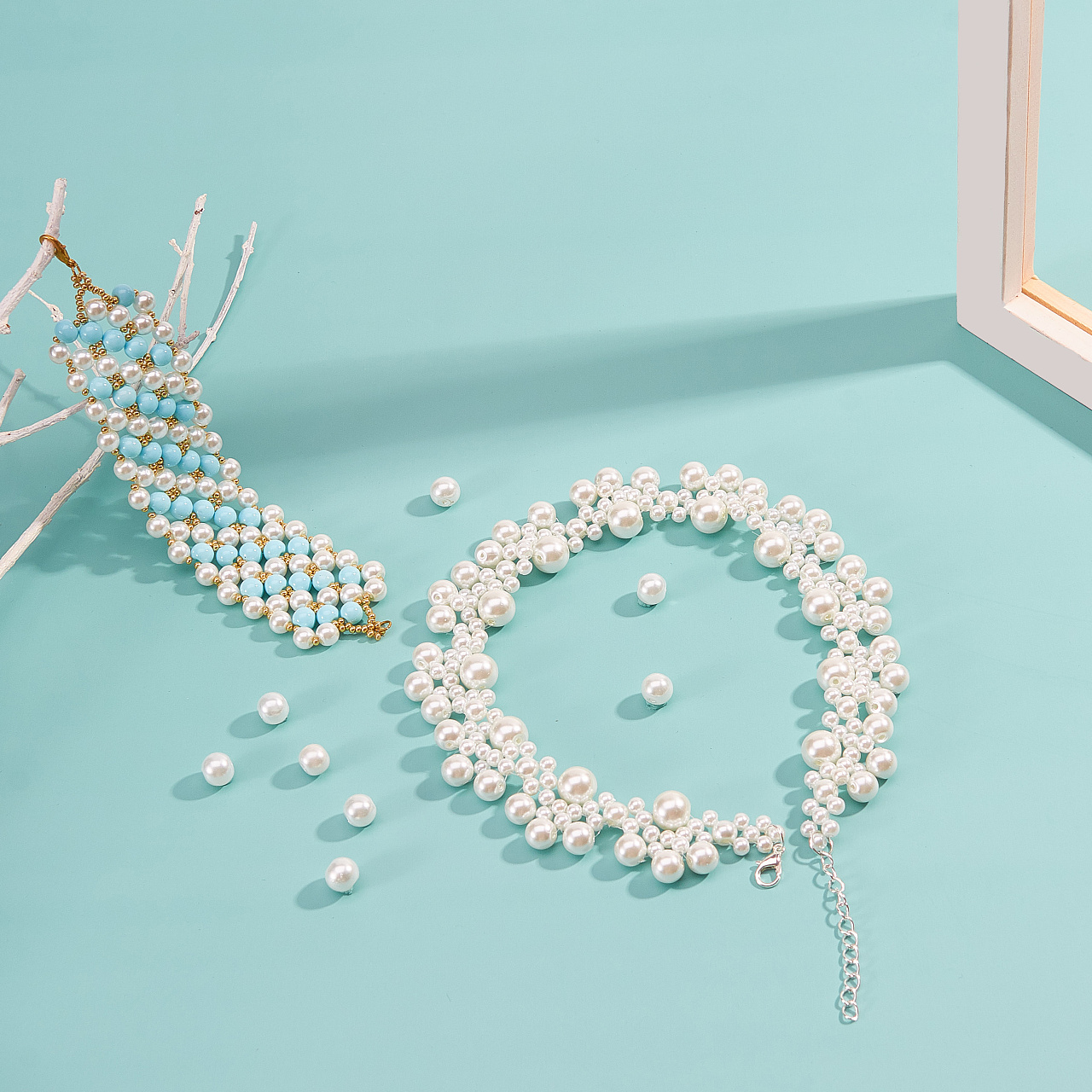 珍珠手工产品拍摄