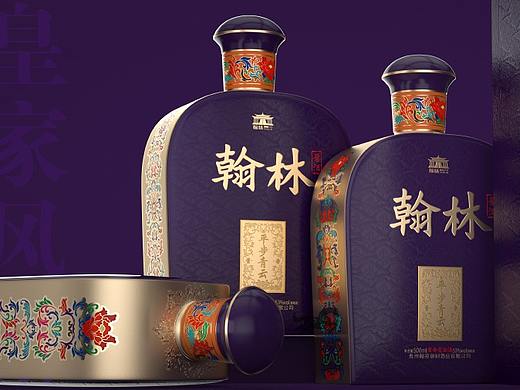 皇家风格酱酒包装设计-黑马大创意设计