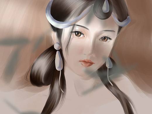 厚涂一张温柔大姐姐~