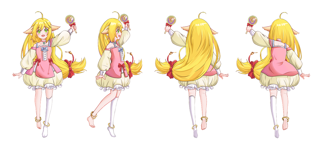 手办模型三视图