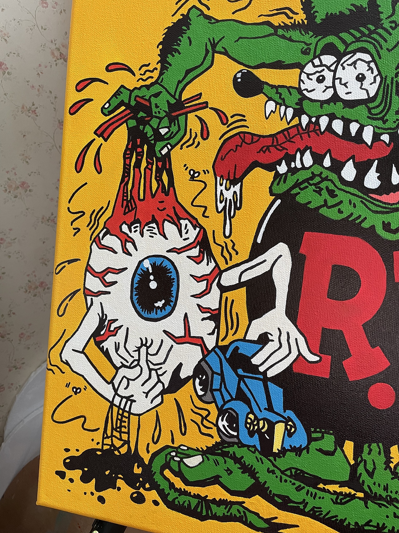 一波丙烯裝飾畫（圖ZMjgxNzUxOTUy） - 藝術(shù)插畫 - 站酷設(shè)計師三歲三歲三三歲原創(chuàng)素材 - 站酷ZCOOL