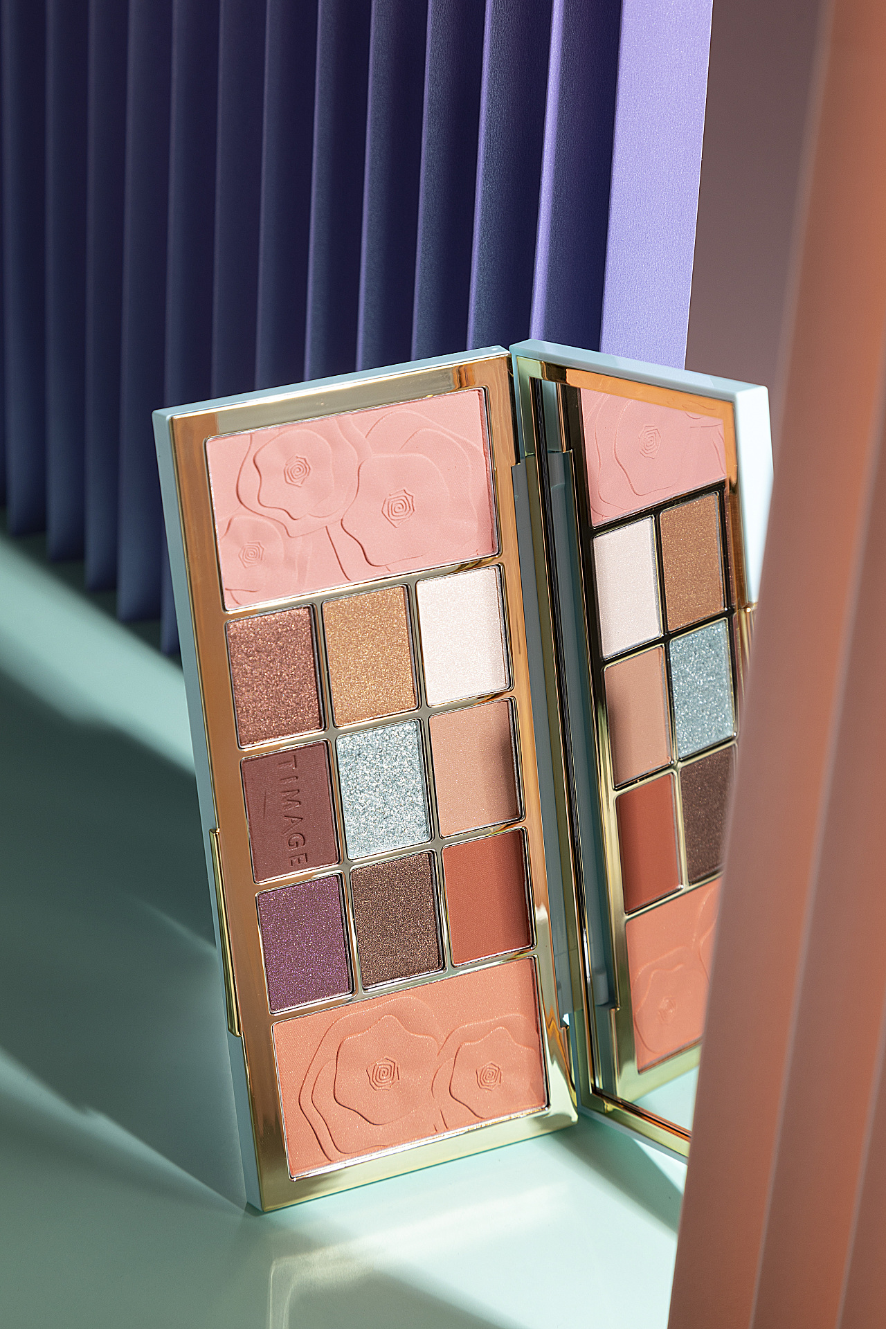 产品拍摄—彩棠眼影 修容