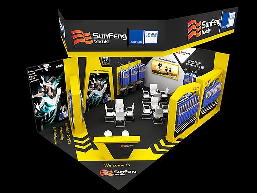 户外服饰展-德国ISPO展会（个人主页-ZMzQ2Njg2OTY=） - 其他三维 - 站酷设计师巴雷特K原创素材 - 站酷ZCOOL